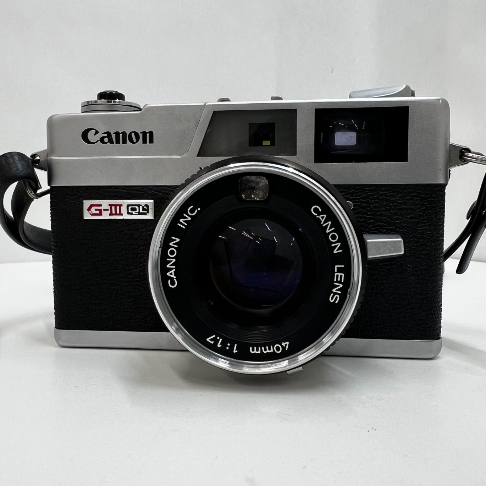 00968 Canon G-III QL Canonet QL17 CANON LENS 40mm F1.7 キャノン
