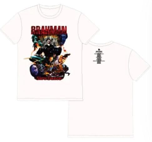 BRAHMAN ブラフマン 2021 Tour Slow DANCE HALL 白 Tシャツ M