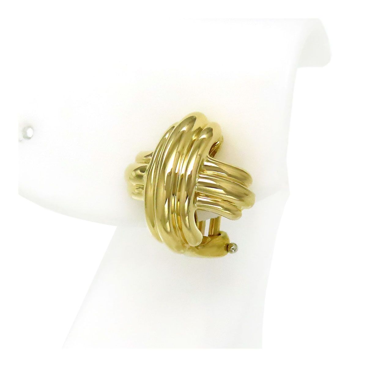 ティファニー シグネチャー イヤリング 片耳用 750 K18YG レディース TIFFANY-Co. ジュエリー