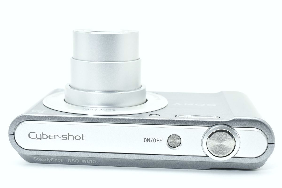 極美品｜SONY Cyber-shot W810 光学6倍 シルバー ソニー デジタル