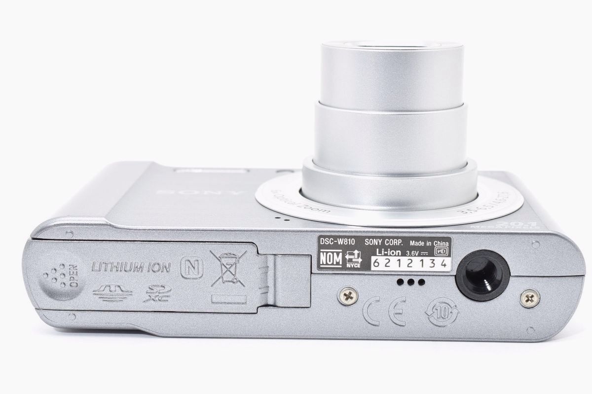 極美品｜SONY Cyber-shot W810 光学6倍 シルバー ソニー デジタル