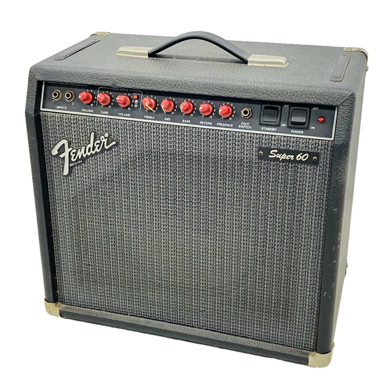 Fender Super 60 Red Knob ギターアンプ 1980年代 コンボアンプ 真空管 フェンダー レッドノブ