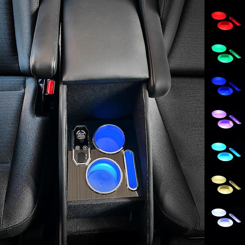 在庫 CEMOFE コンソールボックス セレナ C 28 e POWER アームレスト 七色変換 呼吸ランプ 明るさ調節機能 取付簡単 大容量収納 PU素材 Type QC 3 0 USBポート付き 1