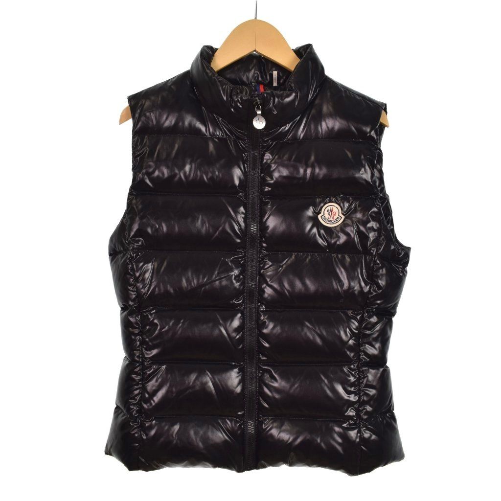モンクレール MONCLER GHANY GIUBBOTTO ガーニー ダウンベスト 14Y 黒 ブラック 429534830505 68950 AA