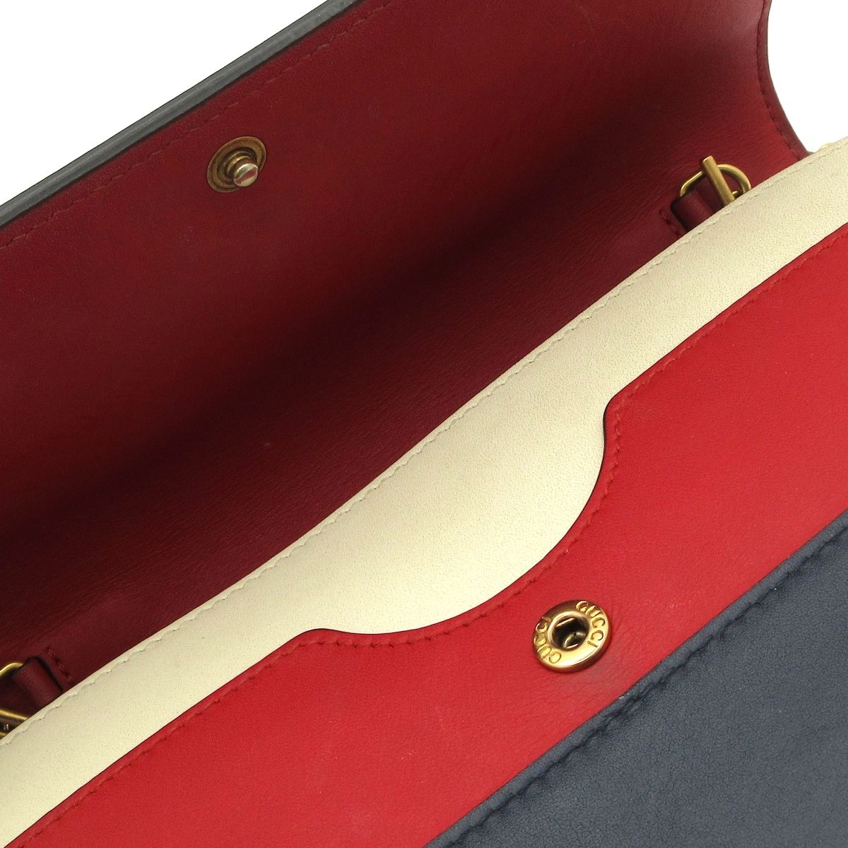 トリコロール レザー