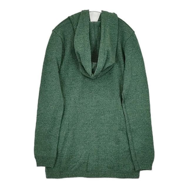 45R 45rpm 撚り杢ラム天竺フードカーディガン ウール カーディガン グリーン レディース フォーティーファイブアールピーエム 5-1030T∞
