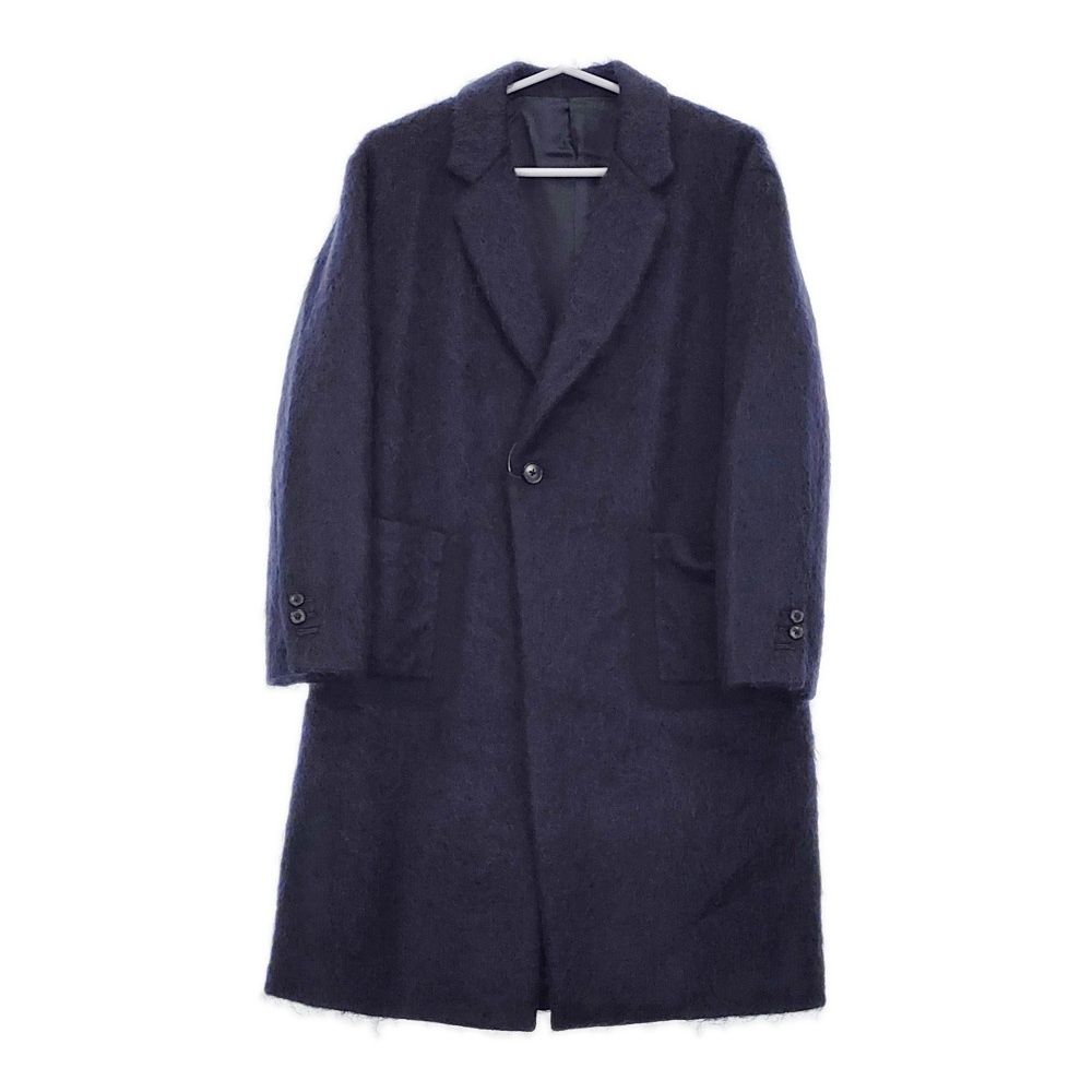08 sircus 08サーカス モヘヤ サイズ0 チェスターコート ネイビー レディース 5-1030A