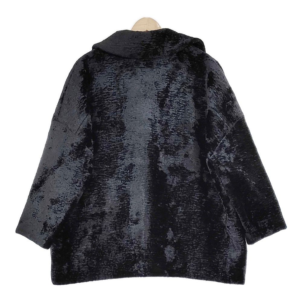 mina perhonen moon dog wa6579 定価151200円 サイズ38 ショート コート ブラック レディース ミナペルホネン 5-1030A