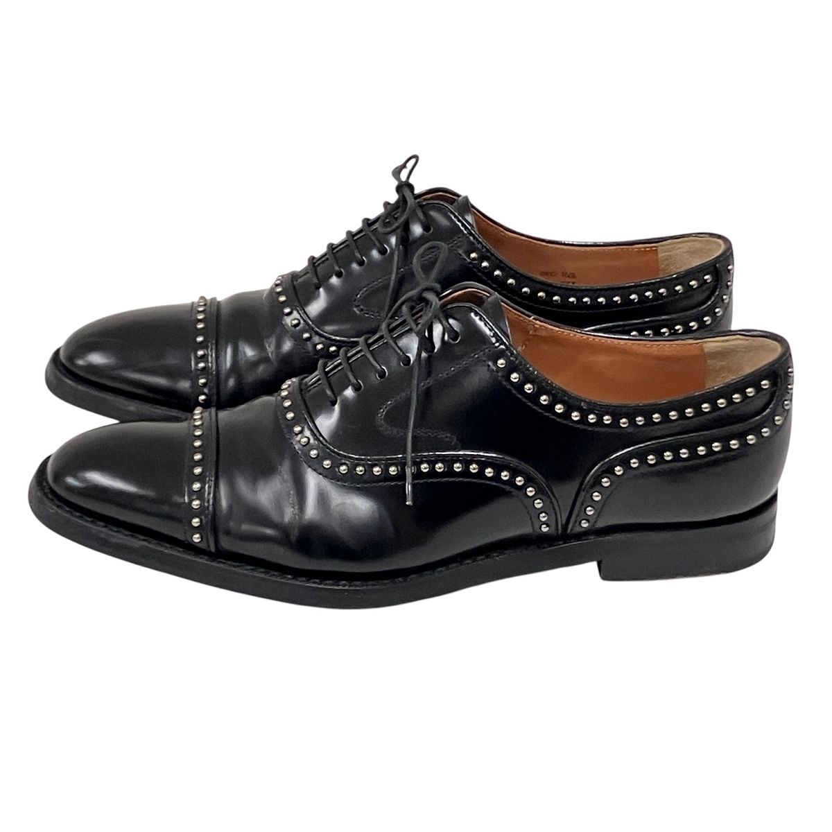 チャーチ ANNA MET アンナメット 39 約24.5-25cm ブラック系 DEO 143 9EM FOAAB レザーシューズ スタッヅ レースアップ O10603438 ODELLYA_COM
