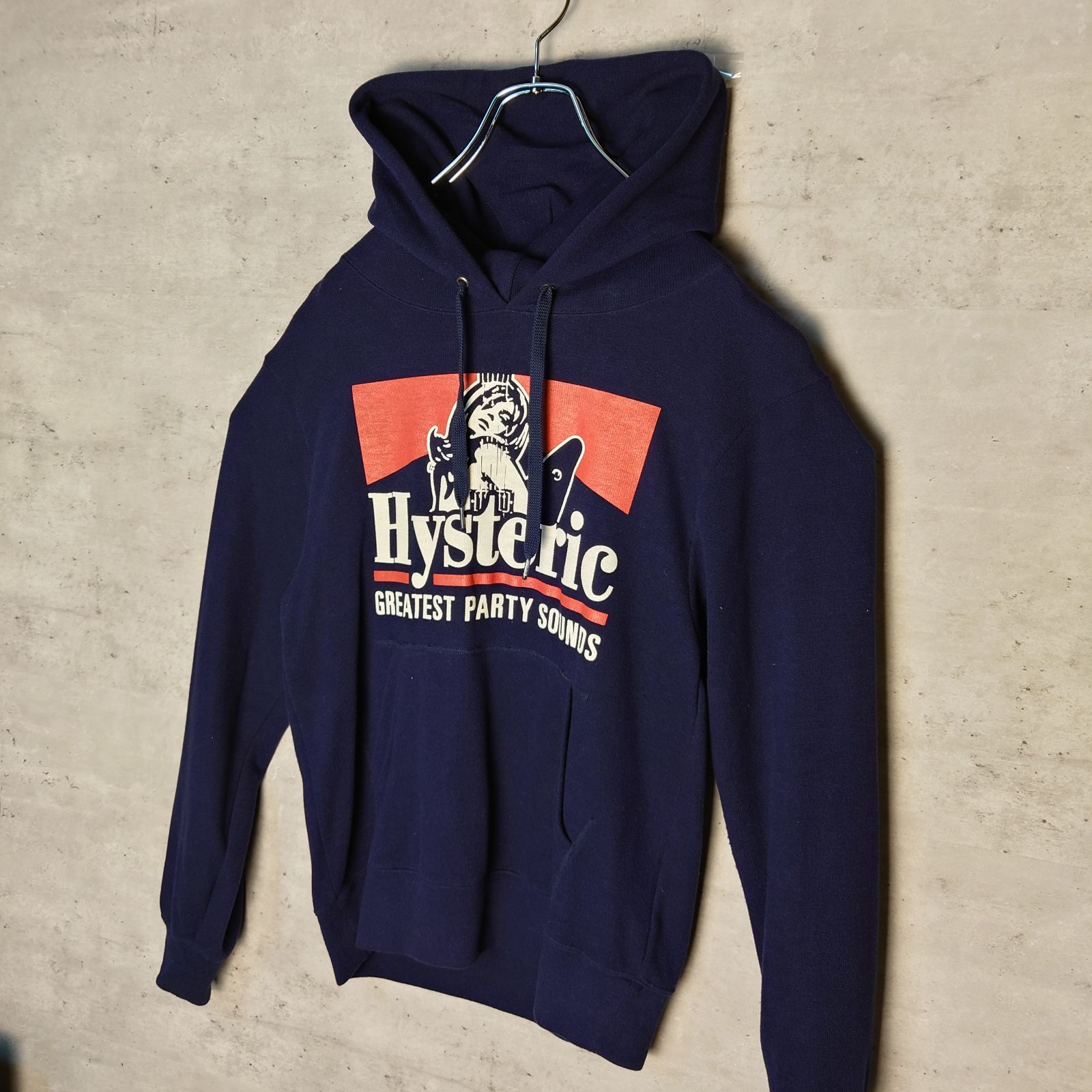 ✨希少✨ヒステリックグラマー ヒスガール ジップパーカー ネイビー フリー HYSTERIC CHERRY パーカー（パーカー）｜HYSTERIC GLAMOUR