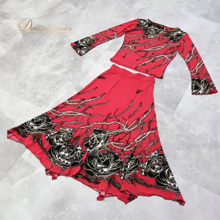 社交ダンス 衣装 ツーピース チャコットロイヤルダンス Chacott ROYAL