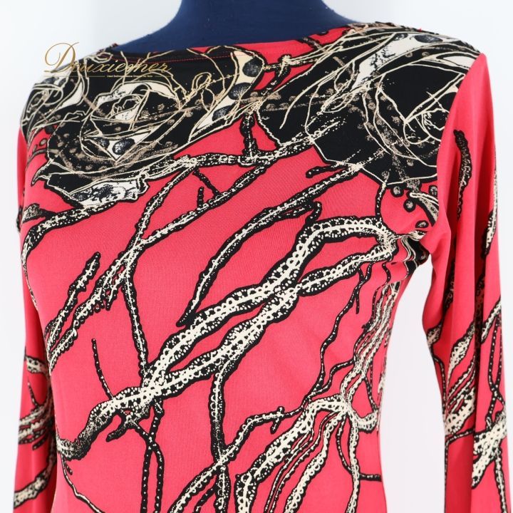 【社交ダンス】チャコット　Dance Sport　モノトーン花柄　セットアップ チャコット 社交ダンス Dance Sport セットアップ