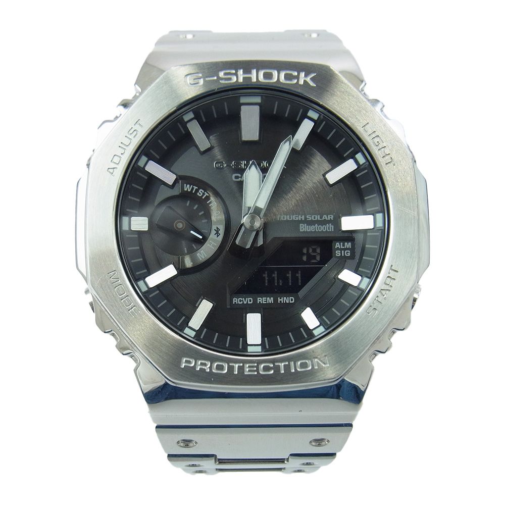 G-SHOCK ジーショック GM-B 2100 フルメタル タフソーラー 腕時計 ウォッチ シルバー系