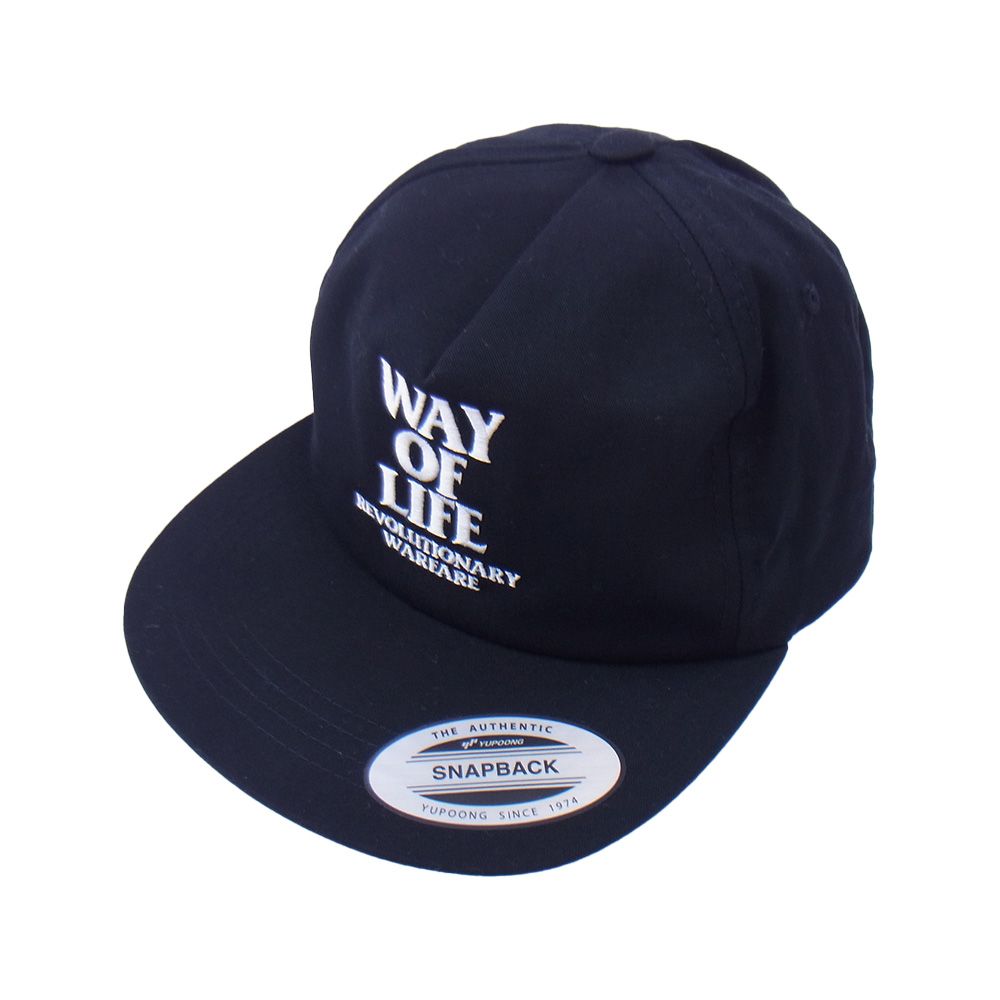 RATS ラッツ WAY OF LIFE CAP 刺繍 キャップ ブラック系 56～60cm