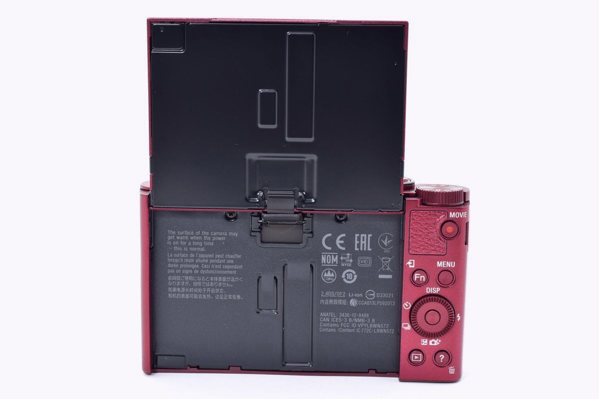 レッド デジタルカメラ