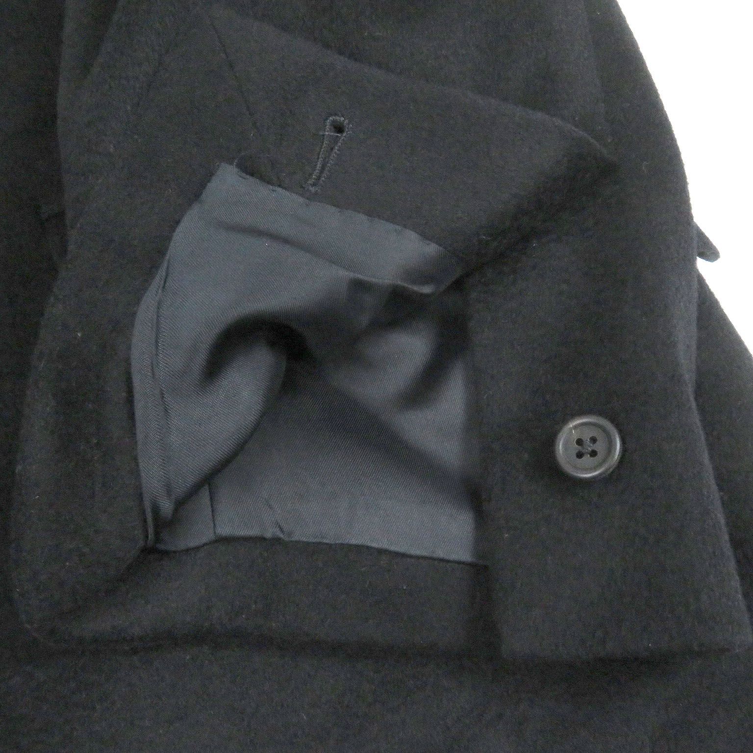 美品□Dunhill ダンヒル カシミヤ100％ フライフロント チェスター