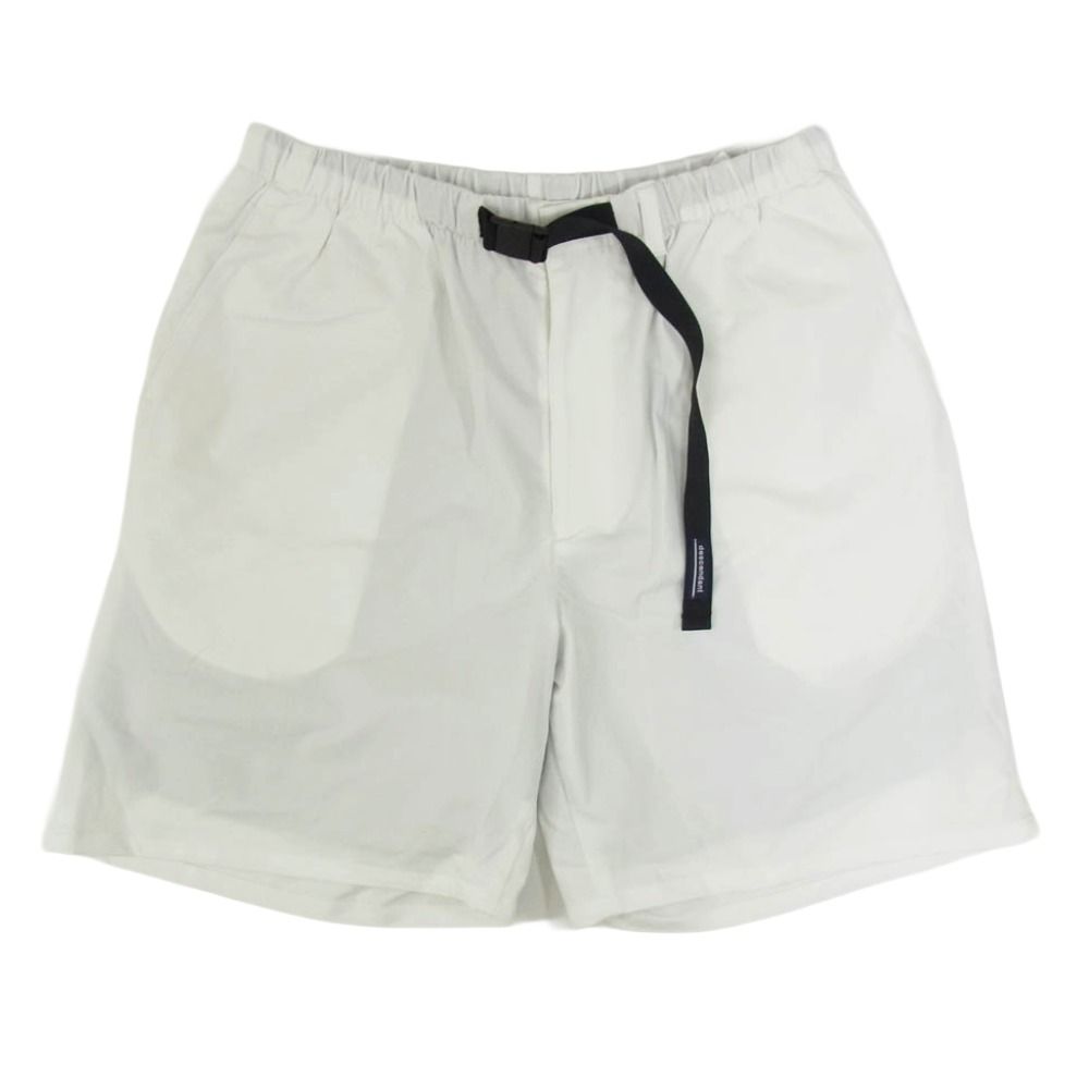 DESCENDANT ディセンダント 24SS 241CPDS-PTM04 WEBBING SHORTS ウェビング ショーツ ハーフパンツ ホワイト系 3 新古品