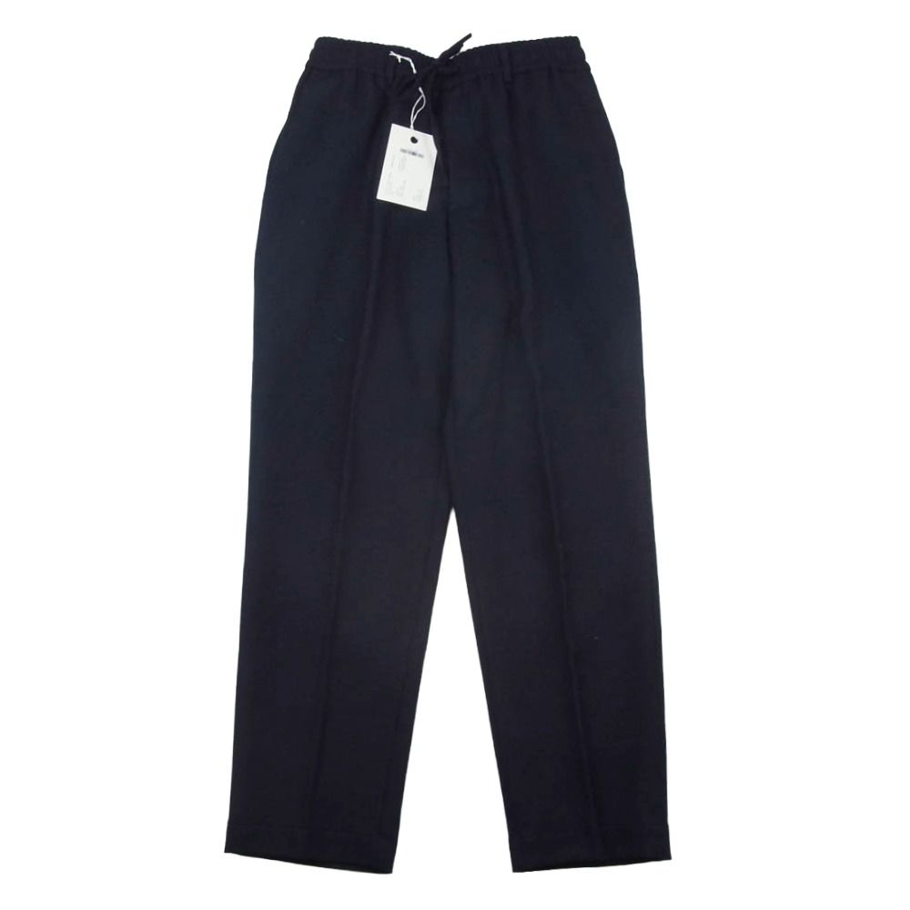 marka マーカ M 22 C-07 PT 02 C テーパード ウール トラウザーズ パンツ ネイビー ネイビー系 1 上