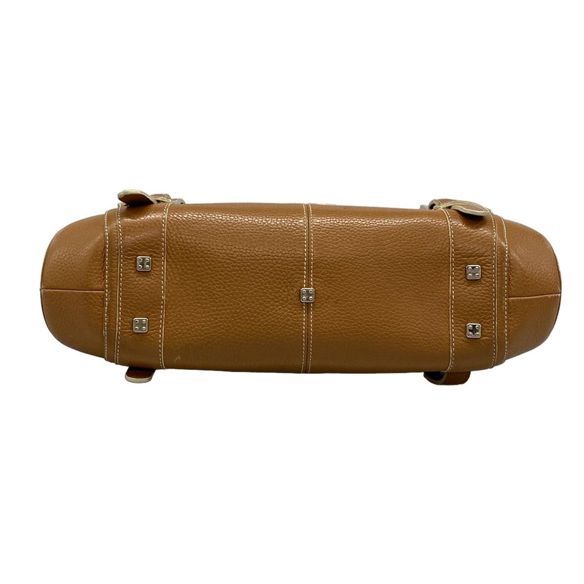 LOEWE(ロエベ) ハンドバッグ センダ ブラウン レザー - メルカリ