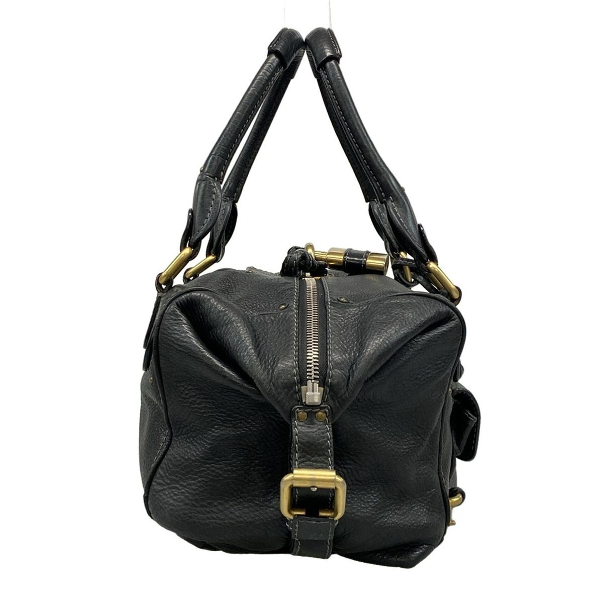 Chloe クロエ ショルダーバッグ パディントン 黒 レザー