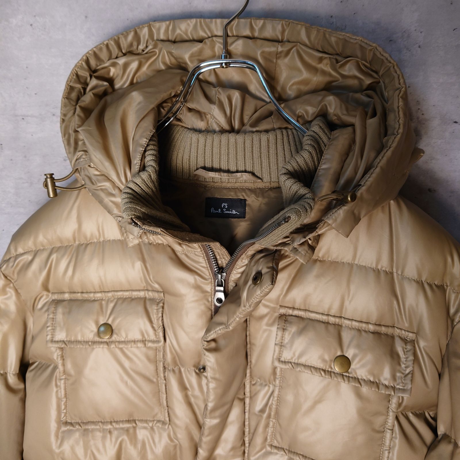 新品☆Paul Smith COLLECTION ダウンジャケット☆Lサイズ ✨paulsmith Lサイズ ポールスミス フード脱着 防寒 ダウンジャケット