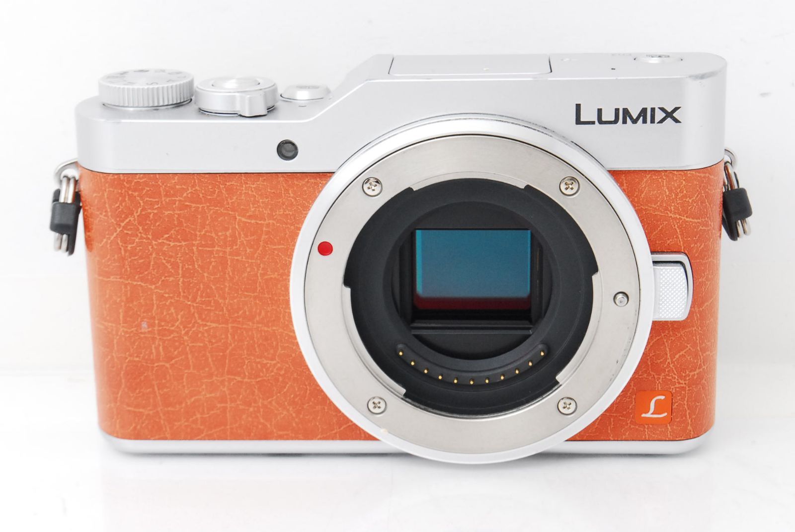 キュートオレンジ ショット数1186回 Wi-Fi搭載 パナソニック DMC-GF9 ボディ