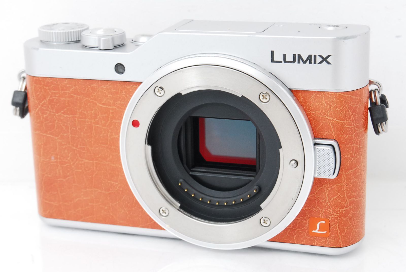キュートオレンジ ショット数1186回 Wi-Fi搭載 パナソニック DMC-GF9 ボディ