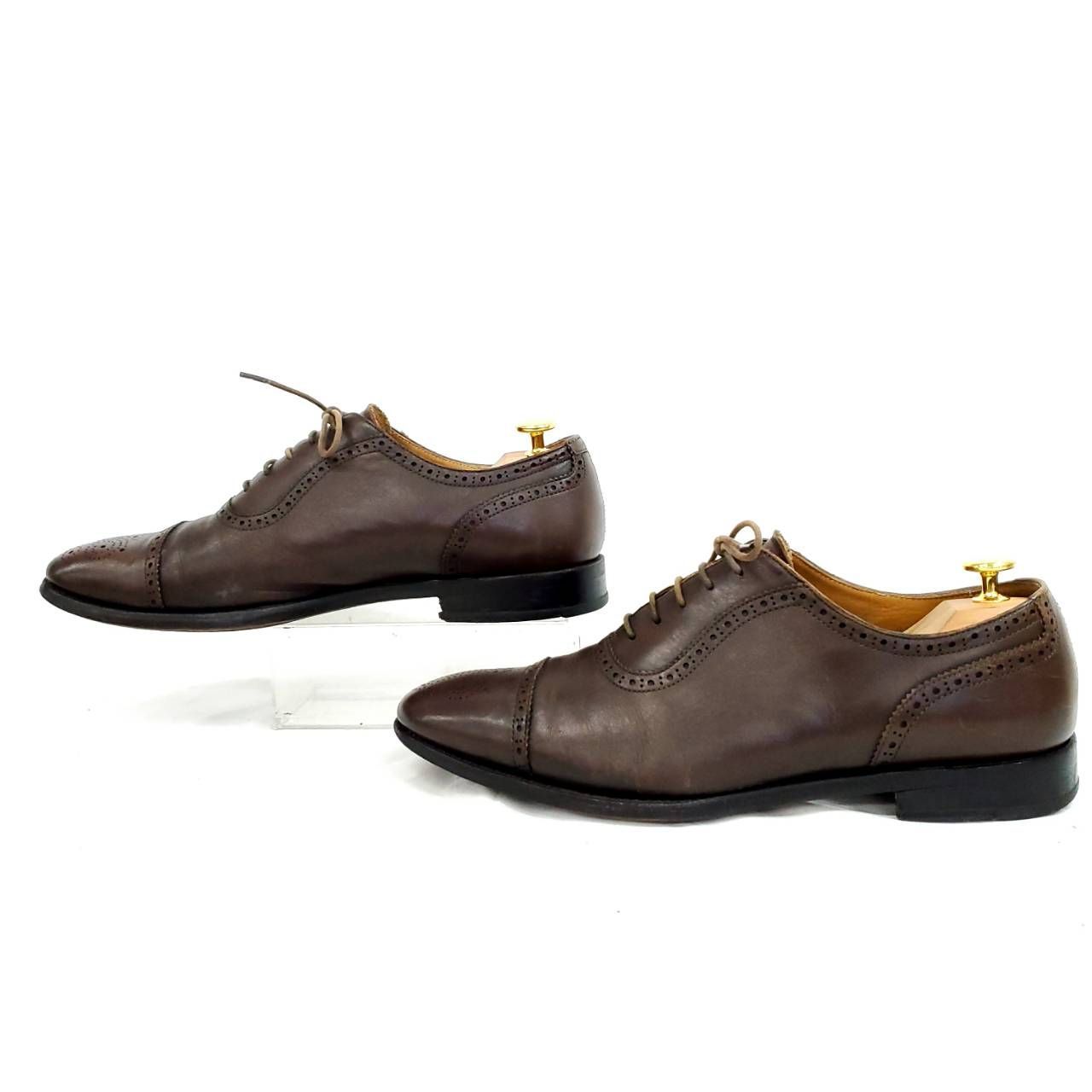 ユニオンインペリアル　8EE セミブローグ　ダークブラウン ユニオンインペリアル セミブローグ ストレートチップ 内羽根 ダーク