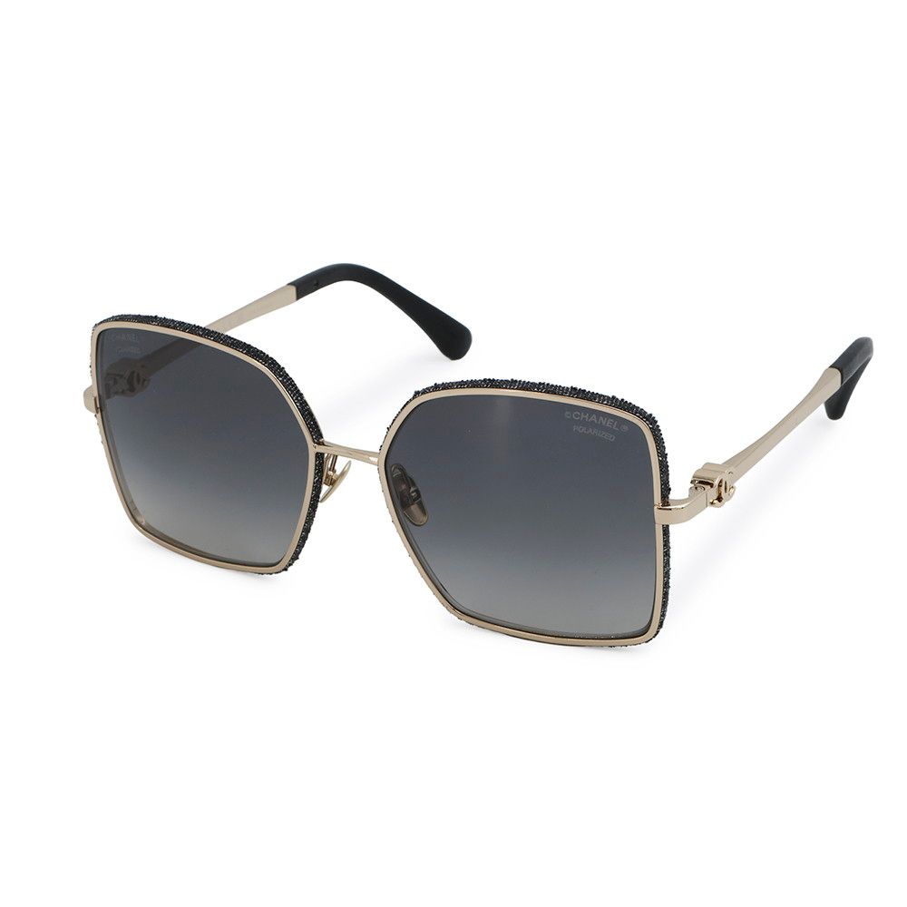 シャネル サングラス スクエア シェイプ デニム 4288Q CHANEL アイウェア