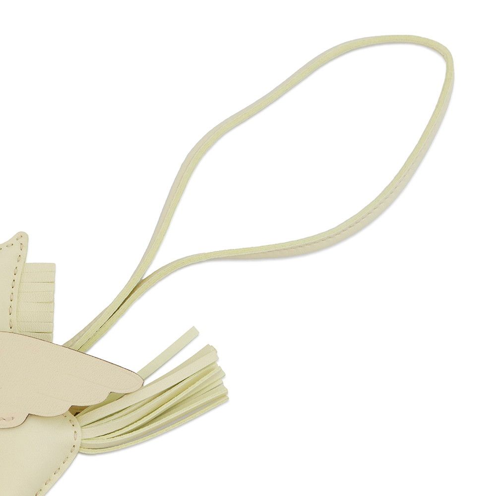  エルメス バッグチャーム ロデオPM ペガサス ジョーヌミルトン ラムスキン W刻印 その他 小物