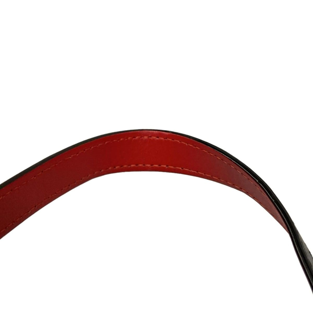 黒×レッド ミニバッグ