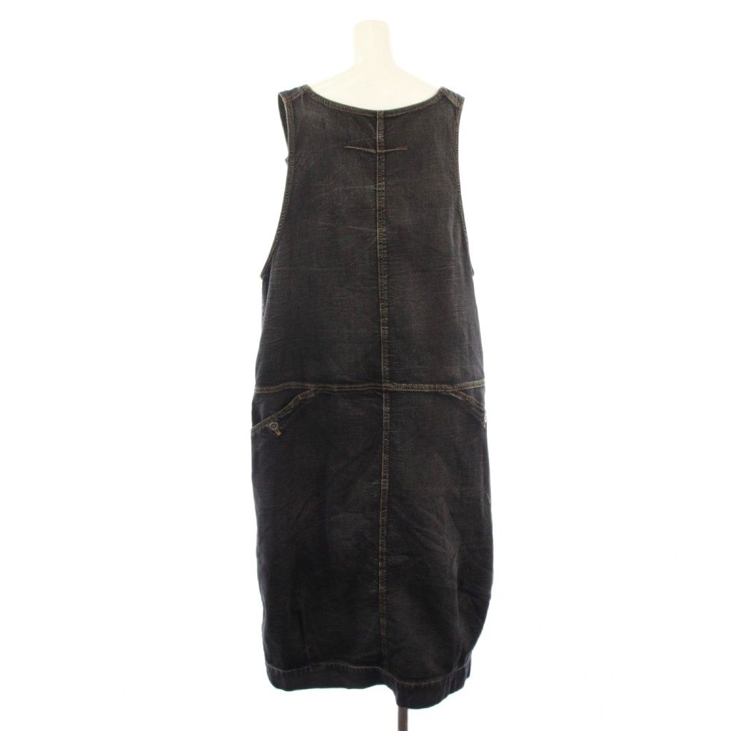 センソユニコ Senso unico キューブキューブ Cube-Cube ジャンパースカート ひざ丈 40 黒 TK