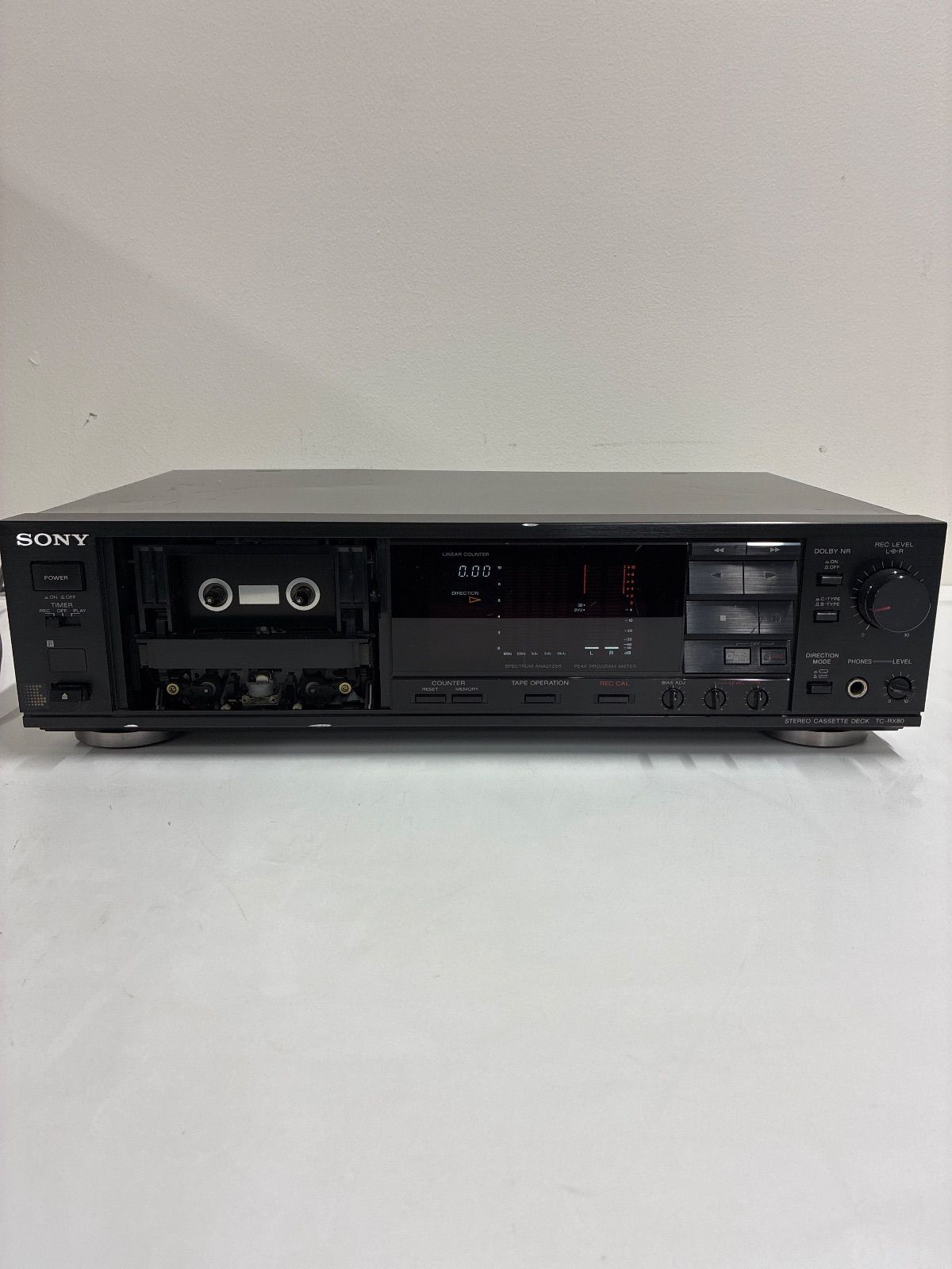 ジャンク品 SONY ステレオカセットデッキ