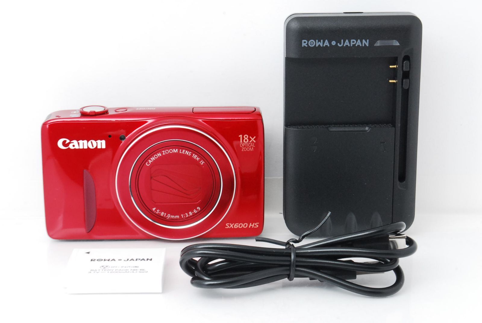 ☆手のひらサイズで驚きのズーム力！☆キヤノン PowerShot SX600 HS