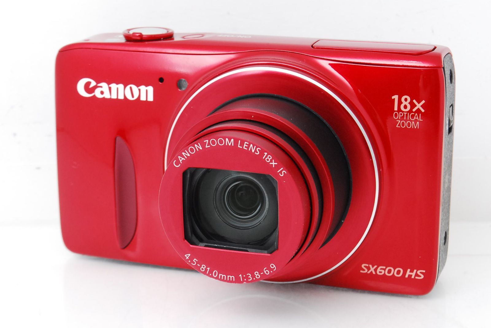Canon SX600 HS レッド コンパクトデジタルカメラ Canon PowerShot SX600 HS Compact Digital Camera Made In Japan *Wi