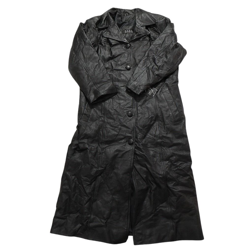 古着卸 レザー コート MIX 2枚セット レディース デットストック ムートン スエード ブラック キャメル 古着 NC6176