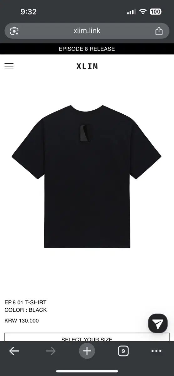 M Xlim EP 8 01 T-SHIRT