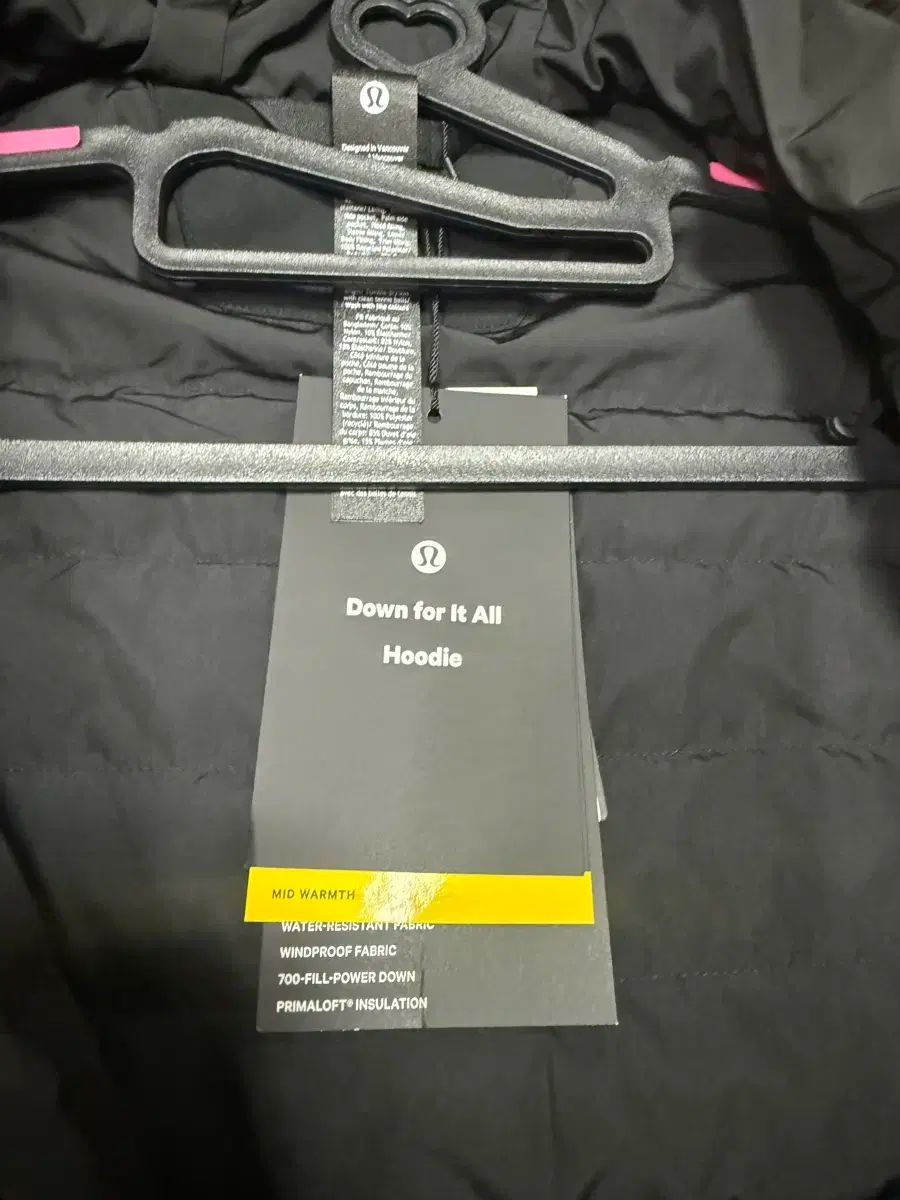 ルルレモン ダウンポイエット オールフーディー XL