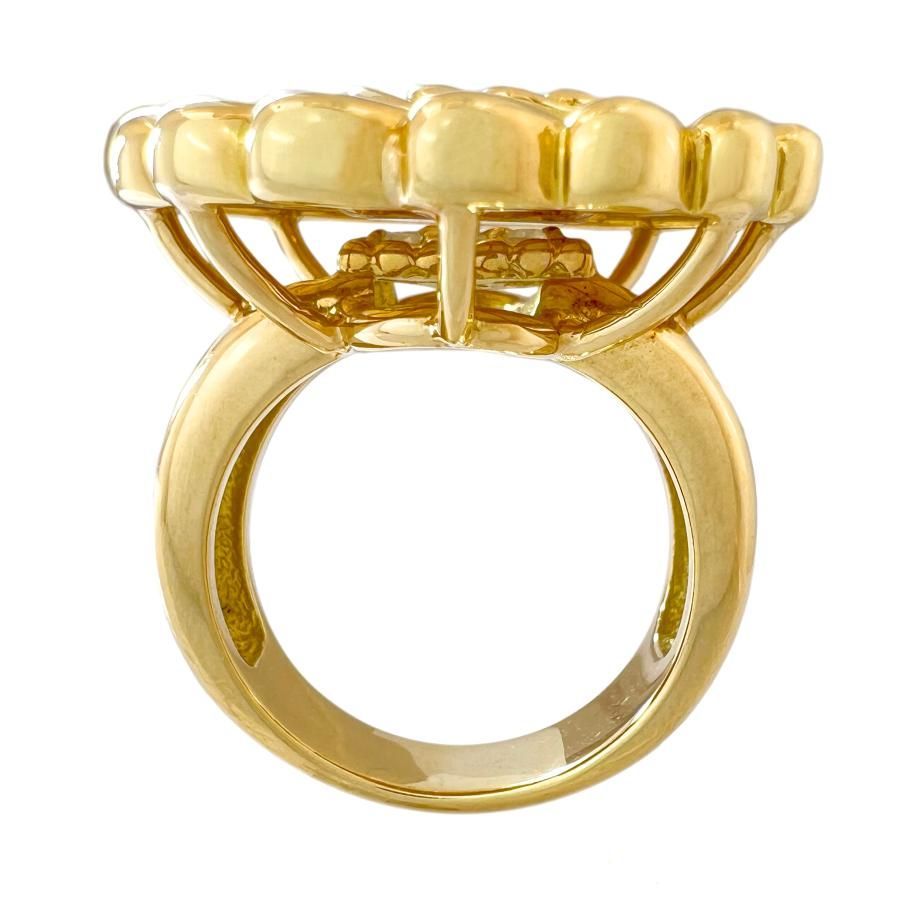 【新品未使用】Chopardイエローゴールドダイヤモンドリング Chopard - 本物 ショパール Chopard ハッピーダイヤモンド