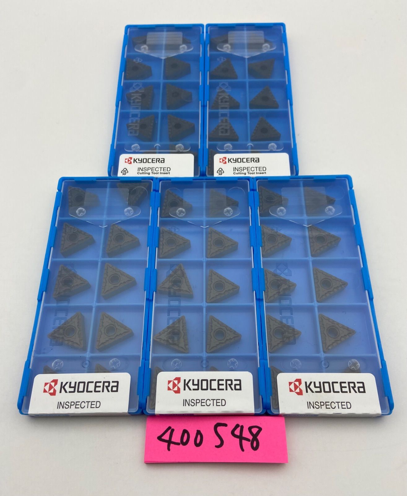 京セラKYOCERA TNMG160408CQ CA125P 5箱セット