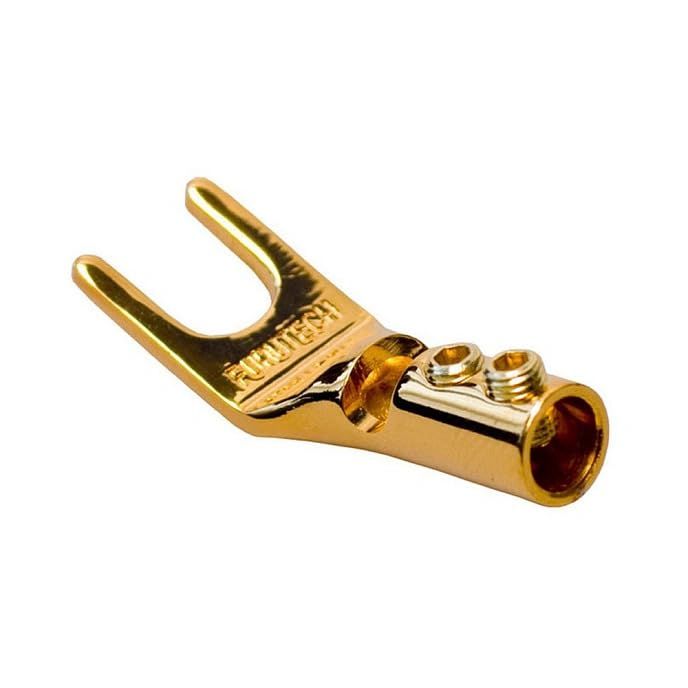 FURUTECH ADL オーディオグレード Yラグ端子 24k金メッキ処理 4本1組 FP201G