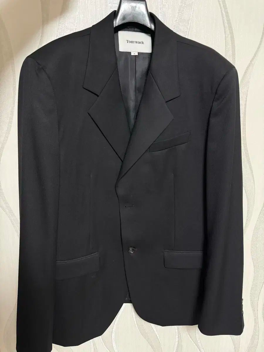 Tonywack バージンウール ブラック テーラード ジャケット