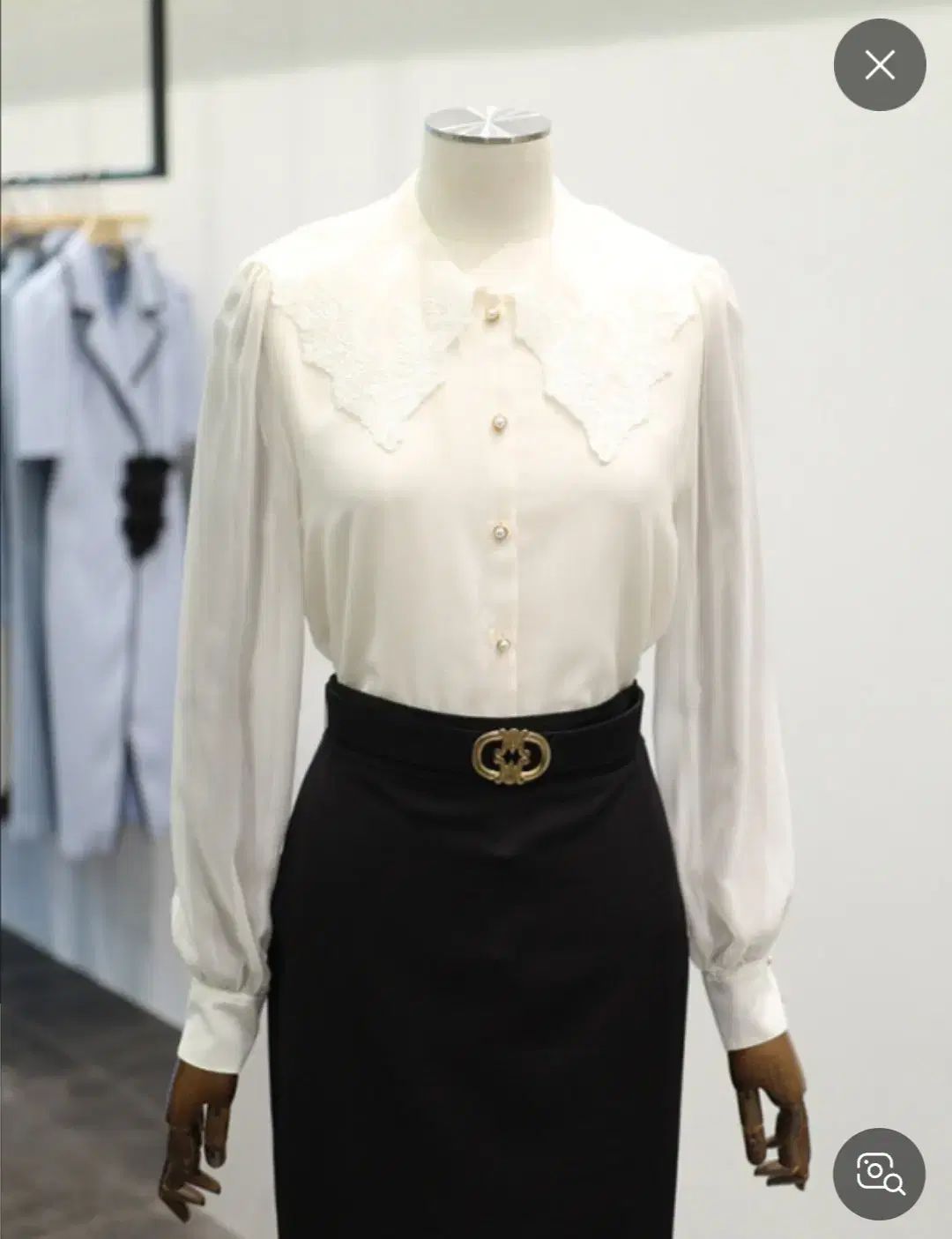 MOJO S PHINE モジョエスピン 2020 刺繍KARA カラ ブラウス Mサイズ