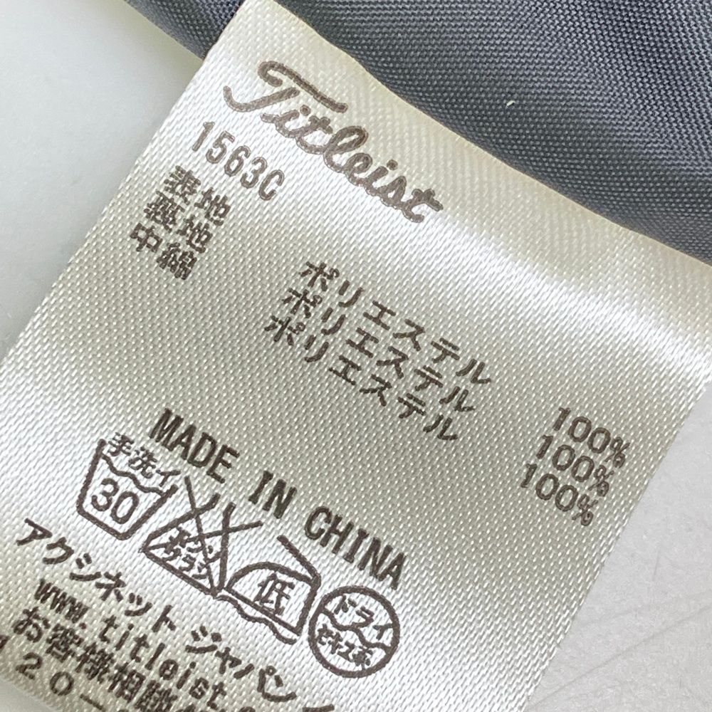 サイズ：M TITLEIST タイトリスト 中綿ベスト グレー系 [240101557316