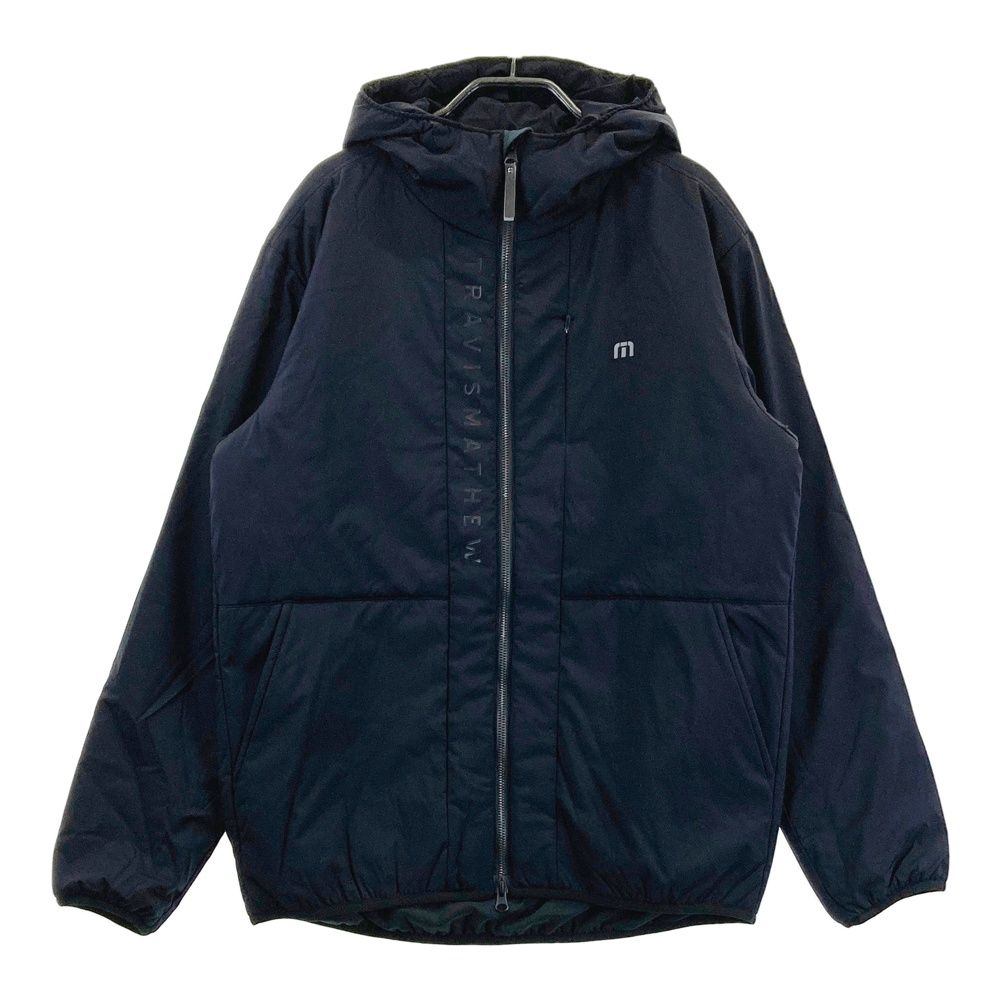 サイズ L TRAVIS MATHEW トラビスマシュー 中綿ジップパーカー ブラック系 240101562661 ゴルフウェア メンズ ストスト