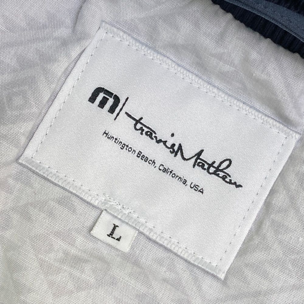 サイズ：L TRAVIS MATHEW トラビスマシュー 中綿ブルゾン ネイビー系