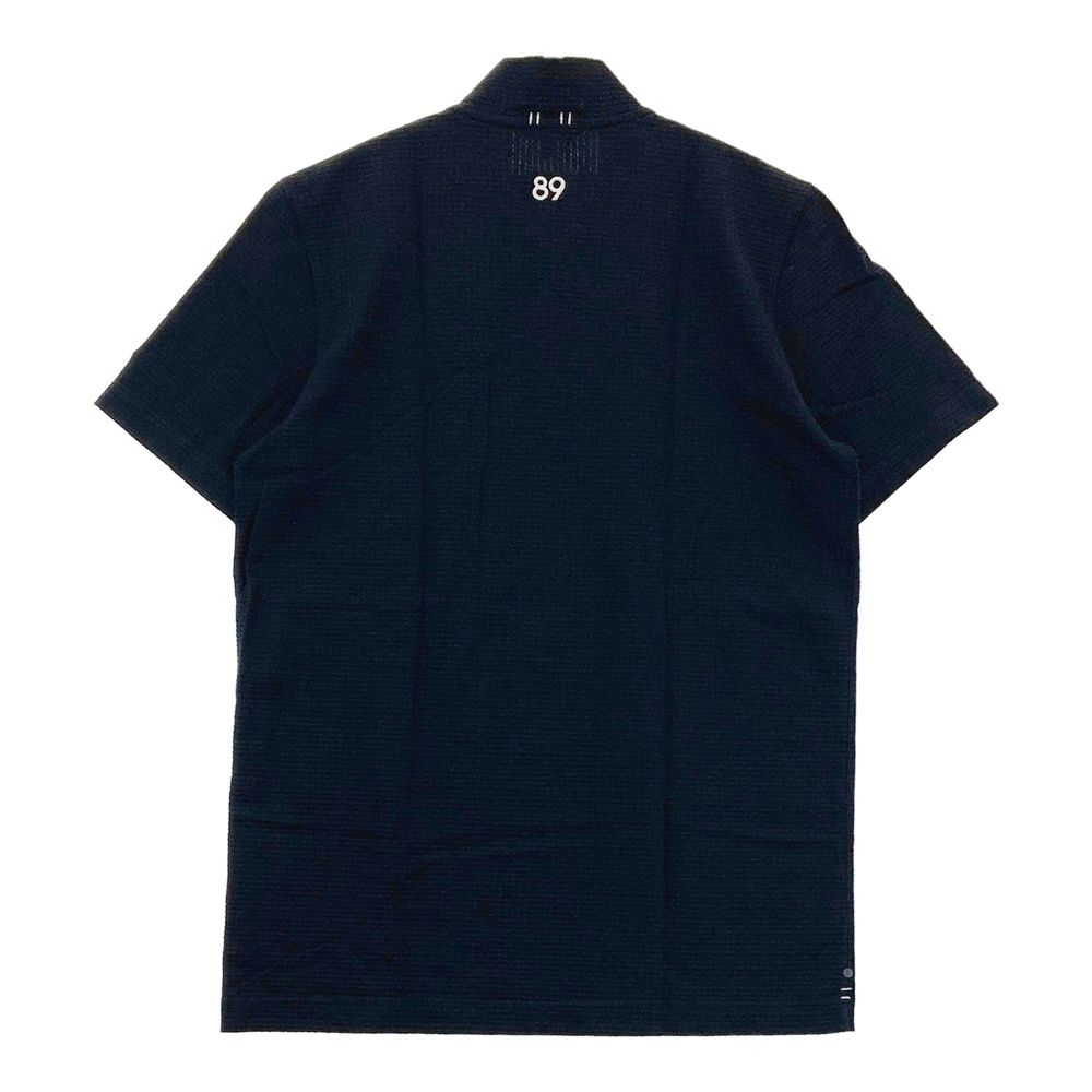 パーリーゲイツ 半袖ナイロンハーフジップ　サイズ5 ネイビー サイズ：4 PEARLY GATES パーリーゲイツ ハーフジップ 半袖Tシャツ