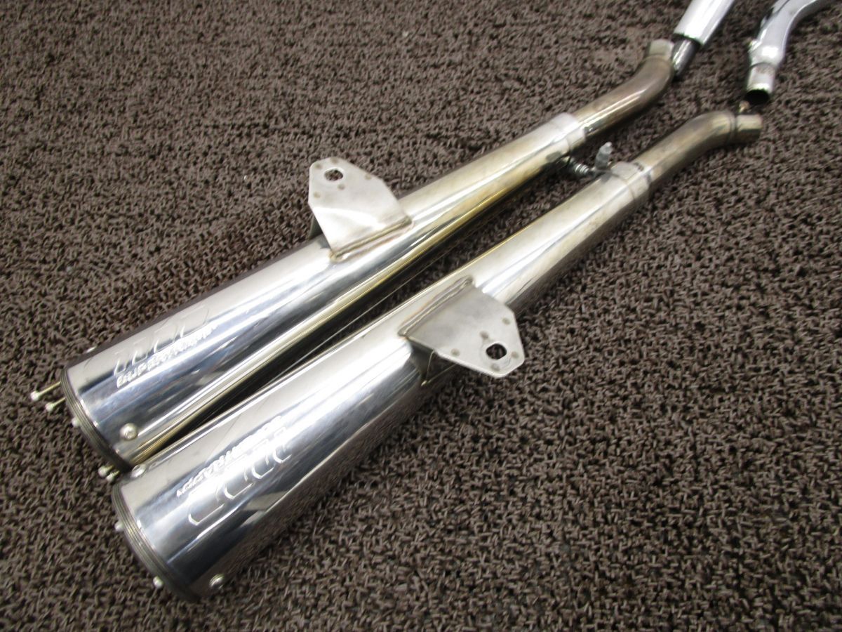 SRV250S 社外 スーパートラップ マフラー サイレンサー □A7953！4DN