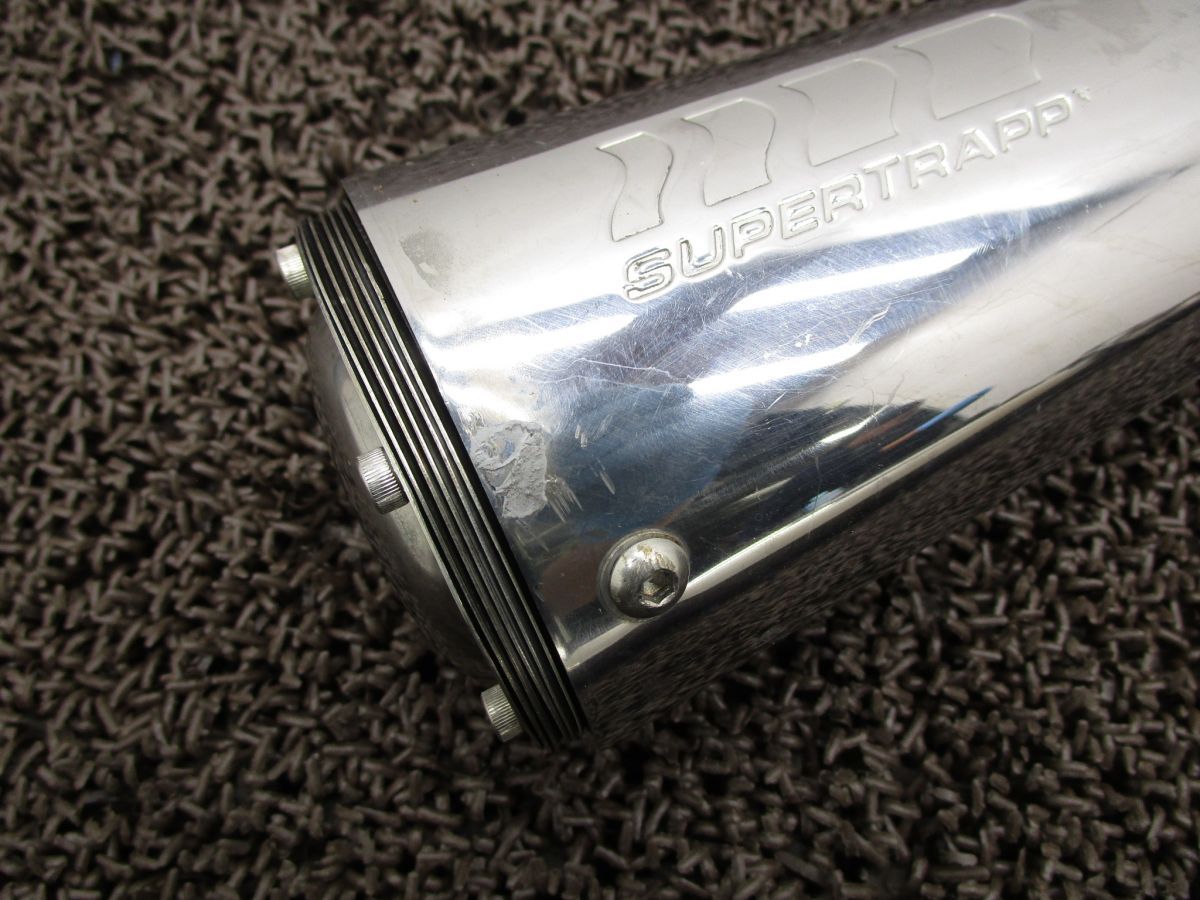 SRV250S 社外 スーパートラップ マフラー サイレンサー □A7953！4DN