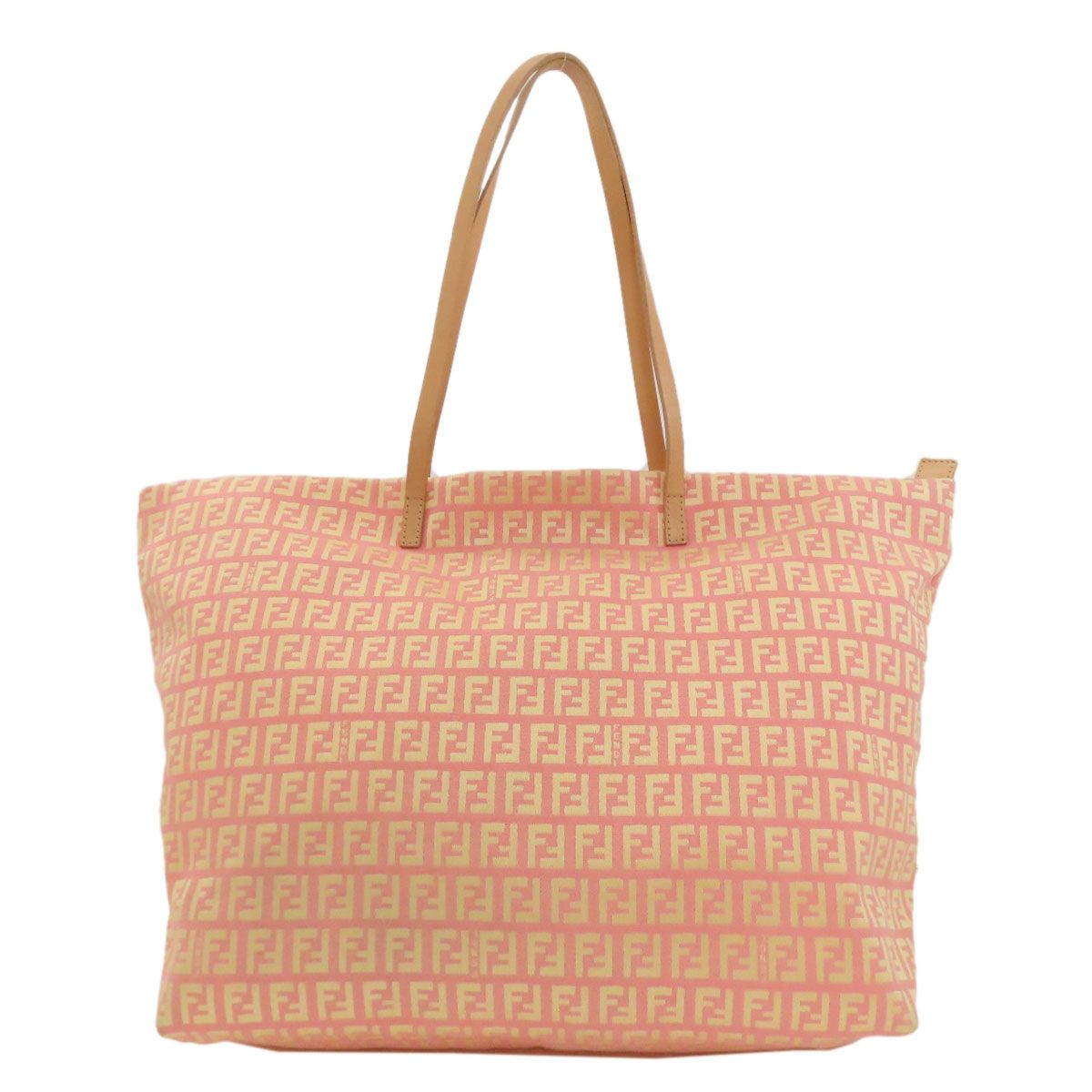 FENDI フェンディ ズッキーノ トートバッグ キャンバス レディース